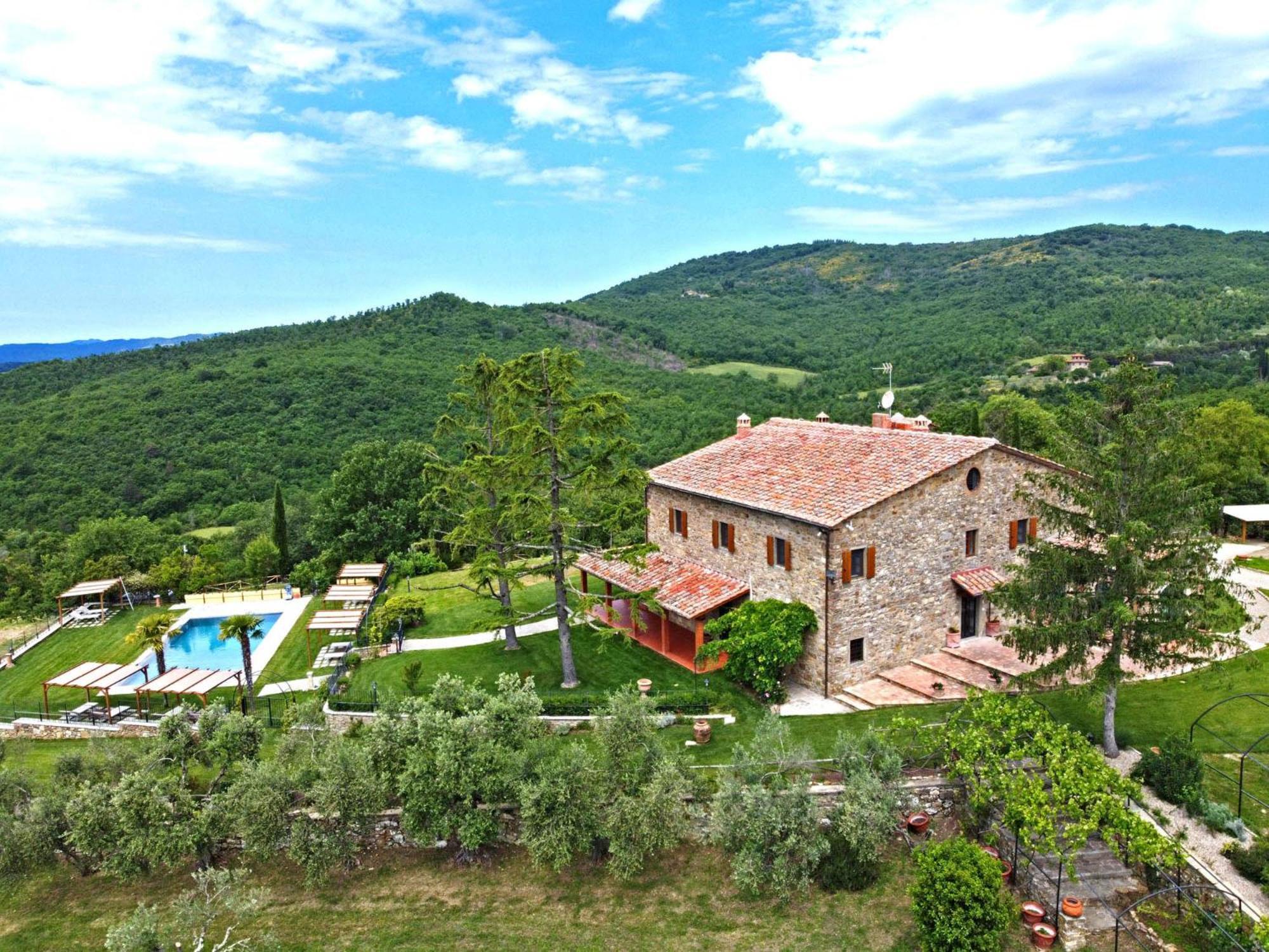 Podere Le Volte Country House La Mita Чивітелла-ін-Валь-ді-К'яна Екстер'єр фото